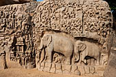 Mamallapuram - Tamil Nadu. The Arjuna's Penance.